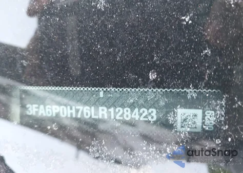 2020 Ford Fusion Se из США, поврежденный, VIN 3FA6P0H76LR128423